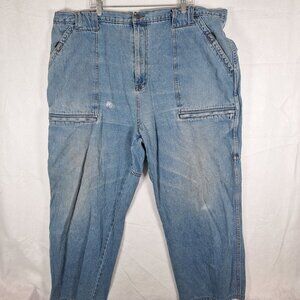 Vintage Y2K 90s MAC Sport Wide Leg Baggy Jeans 38x32